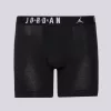 Jordan Mens Flight Cotton Core 3Pk Boxer Black