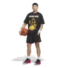 Adidas Anthony Edwards Crazy Lite Short Black / Solar Turbo