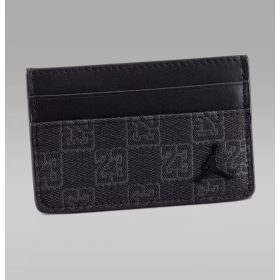 Jordan Jam Monogram Card Case Black