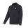 NEW BALANCE STACKED LOGO FRENCH TERRY FULL ZIP HOODIE BLACK XL