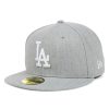 New Era MLB Basic Cap Los Angeles Dodgers GREY/WHITE
