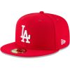 New Era MLB Basic Cap Los Angeles Dodgers SCARLET/WHITE