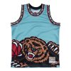 MITCHELL & NESS VANCOUVER GRIZZLIES BIG FACE JERSEY TEAL