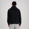 NEW BALANCE STACKED LOGO FRENCH TERRY HOODIE BLACK L