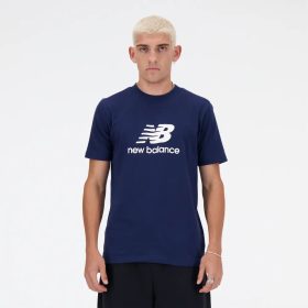 New Balance Sport Essentials Logo T-Shirt Blue