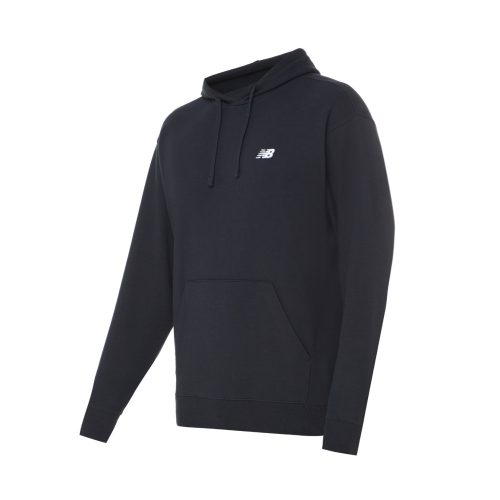 NEW BALANCE SMALL LOGO FRENCH TERRY HOODIE BLACK XL
