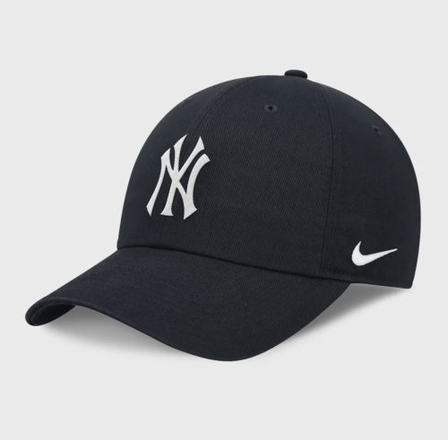 Nike MLB New York Yankees Club Unstructured Organic Cotton Cap Pitch Blue 4FA