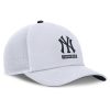 Nike MLB New York Yankees Primetime Dri-Fit Rise Structured 5 Panel Trucker Cap White 10A/Pitch Blue 4FA/White 10A