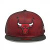 New Era Mesh Crown Cap Chicago Bulls RED/BLACK