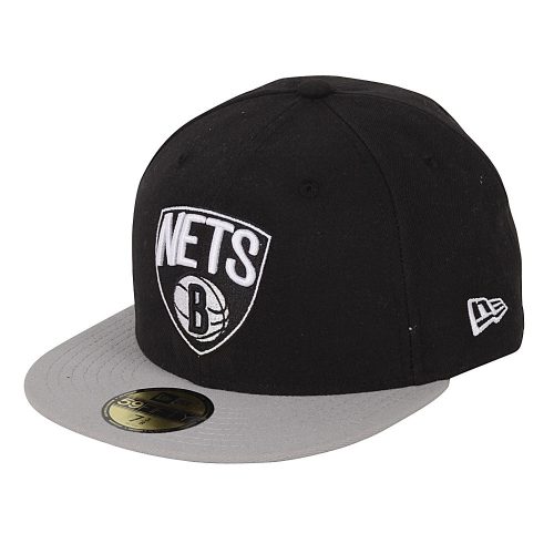 New Era NBA Basic Cap Brooklyn Nets BLACK/GREY
