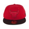 New Era Visor Tone Cap Chicago Bulls RED/BLACK