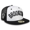 New Era Team Word Arch Cap Brooklyn Nets WHITE/BLACK