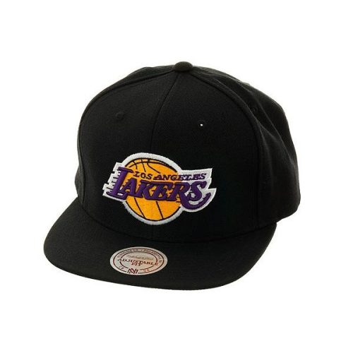Mitchell & Ness Solid Team Snapback Los Angeles Lakers BLACK