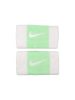 Nike Swoosh Doublewide Wristbands 2 Pk White/Vapor Green/White