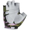 NIKE WOMEN'S PRINTED GYM ULTIMATE FITNESS GLOVES  CLUB GOLD/WOLF GREY/PINK RISE