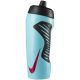 NIKE HYPERFUEL WATER BOTTLE 18OZ LIGHT AQUA/BLACK/METALLIC UNIVERSITY RED