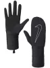 NIKE WOMEN'S TRANSFORM RUNNING GLOVES BLACK/BLACK/SILVER