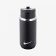 NIKE SS RECHARGE STRAW BOTTLE 12OZ BLACK/WHITE
