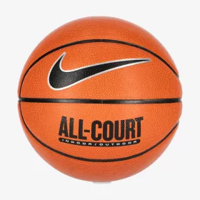   NIKE EVERYDAY ALL COURT 8P DEFLATED AMBER/BLACK/METALLIC SILVER/BLACK