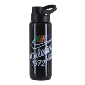  Nike Tr Renew Recharge Chug Bottle 16 Oz Graphic Black/Black/Malachite