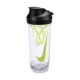 Nike Tr Recharge Shaker Bottle 2.0 24 Oz Clear/Black/Volt/Volt ONE