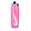 NIKE REFUEL BOTTLE GRIP 24 OZ PINK GLOW/BLACK/WHITE ONE