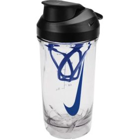  Nike Tr Recharge Shaker Bottle 16 Oz Clear/Black/Game Royal/Game Royal