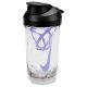 Nike Tr Recharge Shaker Bottle 16 Oz Clear/Black/Light Thistle/Light Thistle