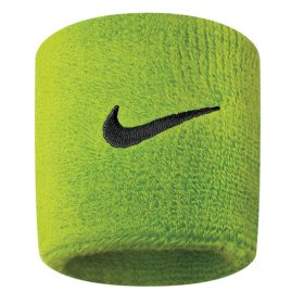NIKE SWOOSH WRISTBANDS 2PK ATOMIC GREEN/BLACK