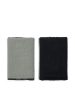Nike Dri-Fit Home & Away Doublewide Wristbands 2Pk Black/Base Grey