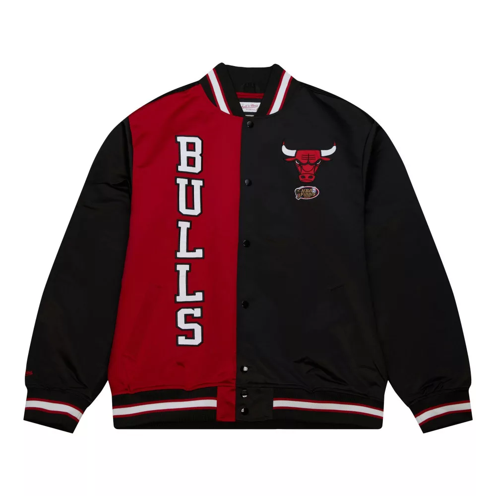 Mitchell & Ness NBA Chicago Bulls Mens Black Varsity Track Jacket main image 0