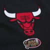 MITCHELL & NESS CHICAGO BULLS NBA TEAM OG 2.0 LIGHTWEIGHT SATIN JACKET BLACK 3XL