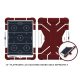 PlayMaker - Team Colors Silicone Case for 14" Playmaker LCD - Maroon