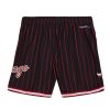 MITCHELL & NESS CHICAGO BULLS M&N CITY COLLECTION MESH SHORT Black/Red