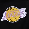 MITCHELL & NESS NBA TEAM OG 2.0 FLEECE PANTS VINTAGE LOGO LOS ANGELES LAKERS BLACK XXL