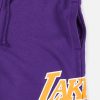 MITCHELL & NESS NBA LOS ANGELES LAKERS GAME DAY FRENCH TERRY SHORTS PURPLE