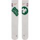 NIKE BOSTON CELTICS ELITE SOCKS WHITE/CLOVER/CLUB GOLD