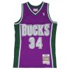 MITCHELL & NESS MILWAUKEE BUCKS RAY ALLEN 01-02' #34 SWINGMAN 2.0 JERSEY PURPLE