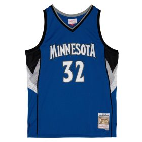   MITCHELL & NESS MINNESOTA TIMBERWOLVES Karl-Anthony Towns Mens Swingman Jersey Magic Blue