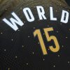 MITCHELL & NESS NBA WORLD JERSEY ALL-STAR 2016 NIKOLA JOKIC BLACK/GOLD L