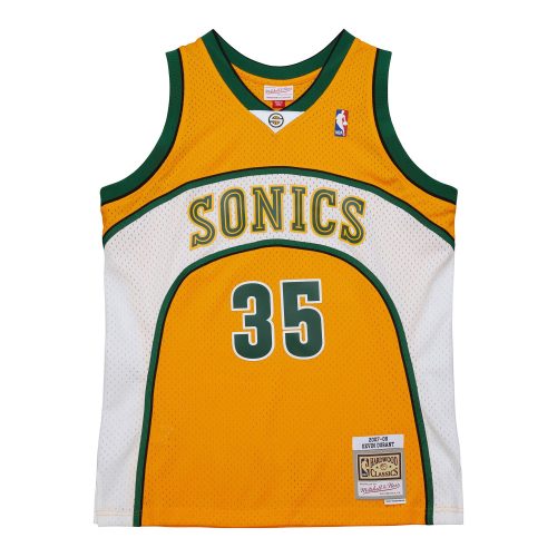 MITCHELL & NESS NBA ALTERNATE JERSEY SEATTLE SUPERSONICS 2007 KEVIN DURANT YELLOW S