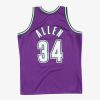 Mitchell & Ness NBA Swingman Road Jersey Bucks 2000 Ray Allen Purple