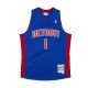 MITCHELL & NESS DETROIT PISTONS CHAUNCEY BILLUPS 2003-04 SWINGMAN JERSEY ROYAL