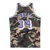 MITCHELL & NESS LOS ANGELES LAKERS SHAQUILLE ONEAL CAMO SWINGMAN JERSEY WOODLAND CAMO