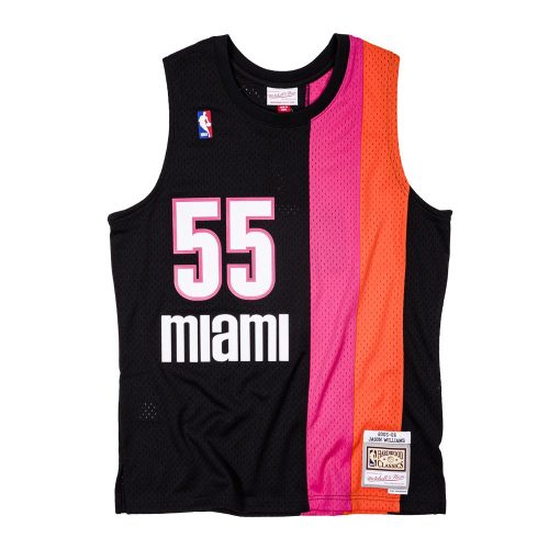 MITCHELL & NESS MIAMI HEAT JASON WILLIAMS 2005-06 SWINGMAN JERSEY BLACK