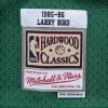 MITCHELL & NESS BOSTON CELTICS LARRY BIRD 1985-86' #33 SWINGMAN 2.0 JERSEY GREEN XL