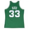 MITCHELL & NESS BOSTON CELTICS LARRY BIRD 1985-86' #33 SWINGMAN 2.0 JERSEY GREEN
