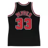 MITCHELL & NESS CHICAGO BULLS SCOTTIE PIPPEN 1997-98 #33 SWINGMAN 2.0 JERSEY BLACK