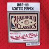 MITCHELL & NESS CHICAGO BULLS SCOTTIE PIPPEN 1997-98' #33 SWINGMAN 2.0 JERSEY RED