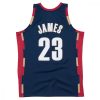 MITCHELL & NESS CLEVELAND CAVALIERS LEBRON JAMES 08-09'#23 ALT. SWM. 2.0 JERSEY NAVY